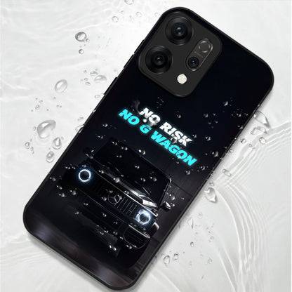 Oppo Reno 14 5G Premium Acrylic Shockproof Glass Back Case (G Wagon)