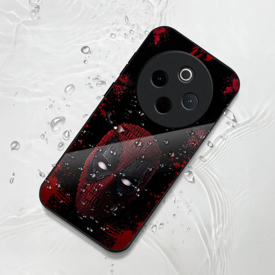 Vivo T4 5G Premium Acrylic Shockproof Glass Back Case (Masked Armor)