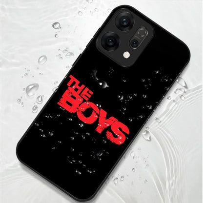 Oppo Reno 14 5G Premium Acrylic Shockproof Glass Back Case (The Boys)