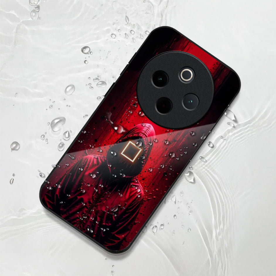 Vivo T4 5G Premium Acrylic Shockproof Glass Back Case (SquidCore)