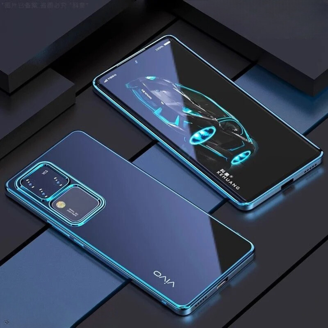 Vivo V30 Pro Electroplating Silicone Luxurious Case