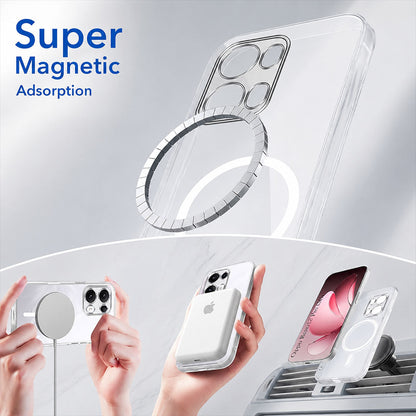 Oppo Reno 13 Pro 5G Clear Anti-Yellow MagSafe Protective Case