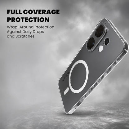 Vivo V60 5G Clear Anti-Yellow MagSafe Protective Case