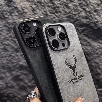 Luxury Shockproof Deer Mobile Phone Case For iPhone