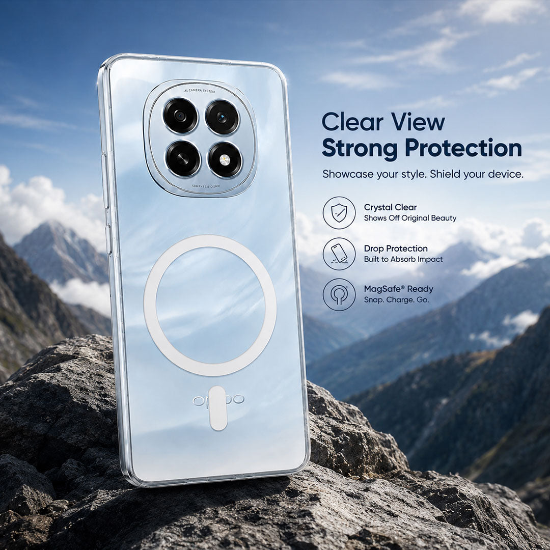 Oppo F29 Pro 5G Clear Anti-Yellow MagSafe Protective Case
