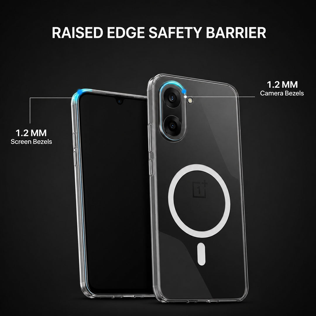 OnePlus Nord CE5 5G Clear Anti-Yellow MagSafe Protective Case