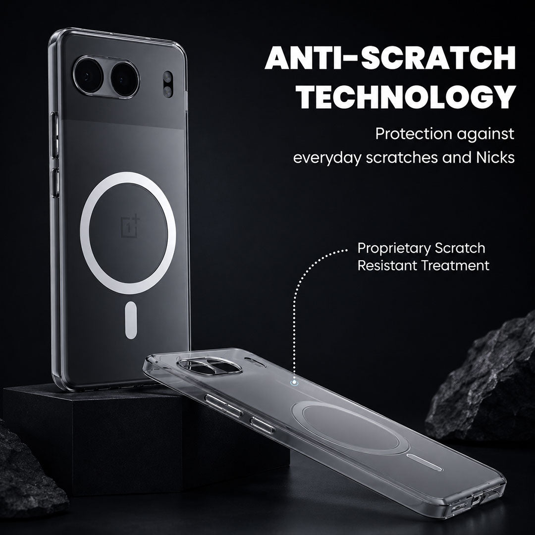 OnePlus Nord 4 5G Clear Anti-Yellow MagSafe Protective Case