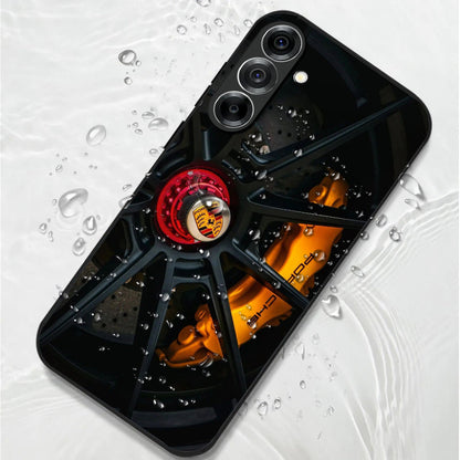 Samsung Galaxy A36 5G Premium Acrylic Shockproof Glass Back Case (Turbo Spin)