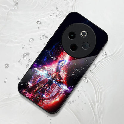 Vivo T4 5G Premium Acrylic Shockproof Glass Back Case (Infinity Blaster)