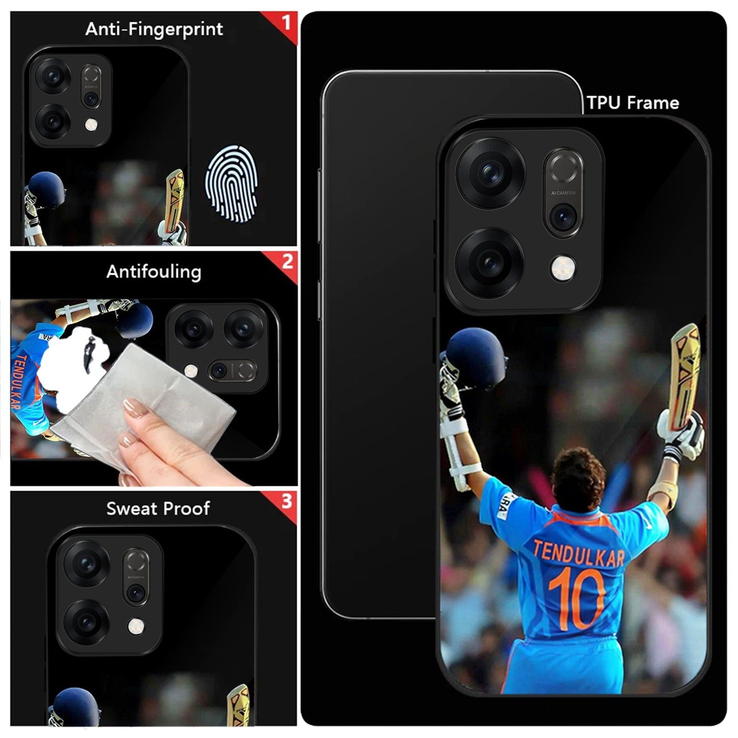 Oppo Reno 14 Back Glass Case
