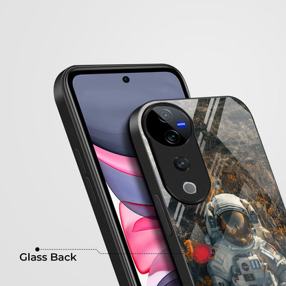 Vivo V40 Pro 5G Premium Acrylic Shockproof Glass Back Case (Gravity)