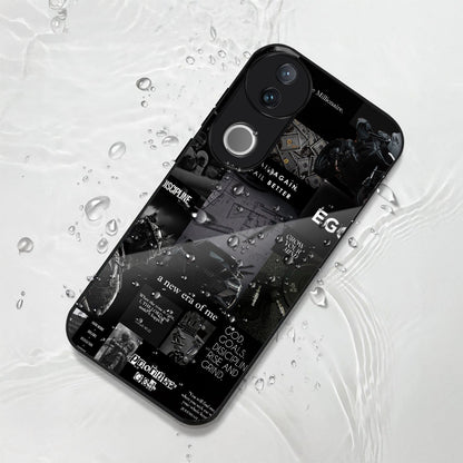 Vivo V50 5G Premium Acrylic Shockproof Glass Back Case (New Era)