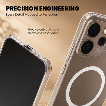 Oppo Reno 15 Pro 5G Clear Anti-Yellow MagSafe Protective Case