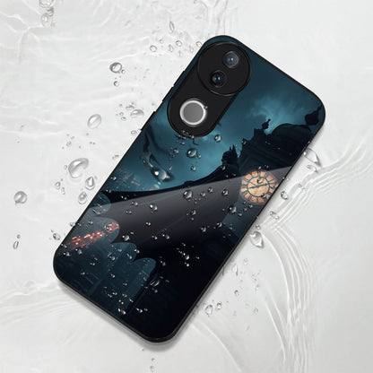 Vivo V50 5G Premium Acrylic Shockproof Glass Back Case (Batman)