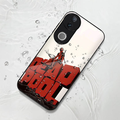 Vivo V50 5G Premium Acrylic Shockproof Glass Back Case (Deadpool Case)