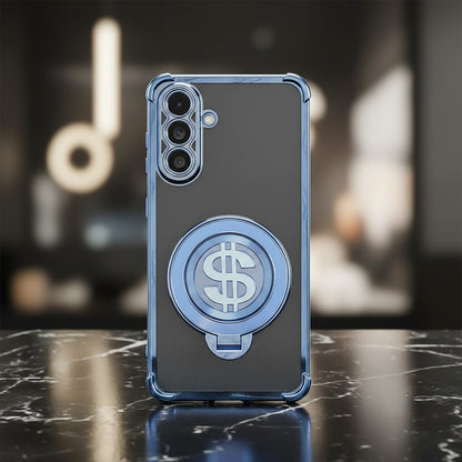 Samsung Galaxy A36 5G Phone case with a dollar sign symbol on a marble surface