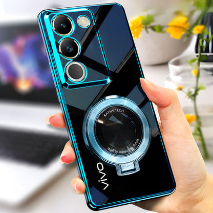 Vivo Y200 5G Magnifier Electroplating Case