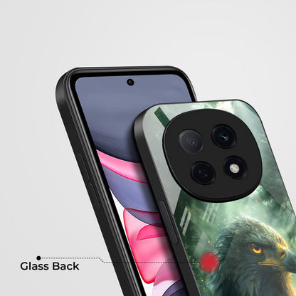 OPPO F29 Pro 5G Premium Acrylic Shockproof Glass Back Case (Eagle Case)