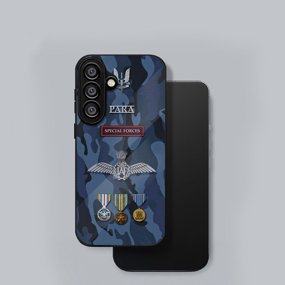 Samsung Galaxy A36 5G Premium Acrylic Shockproof Glass Back Case (Special Forces)