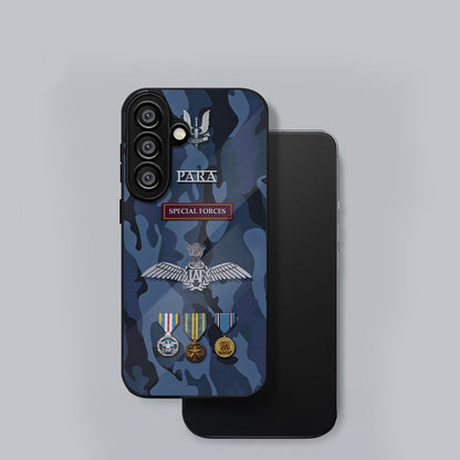 Samsung Galaxy A36 5G Premium Acrylic Shockproof Glass Back Case (Special Forces)