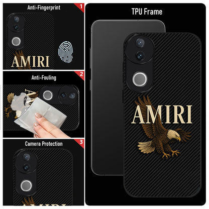 Vivo V50 5G Premium Acrylic Shockproof Glass Back Case (Amiri Case)