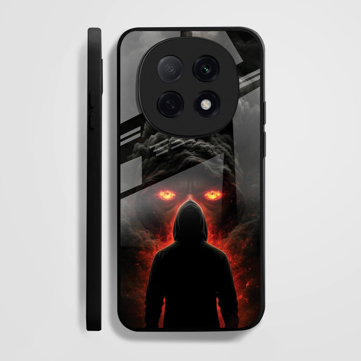 OPPO F29 Pro 5G Premium Acrylic Shockproof Glass Back Case (Nightmare)