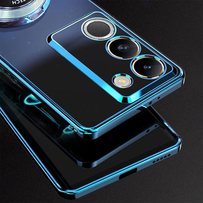 Vivo Y200 5G Magnifier Electroplating Case