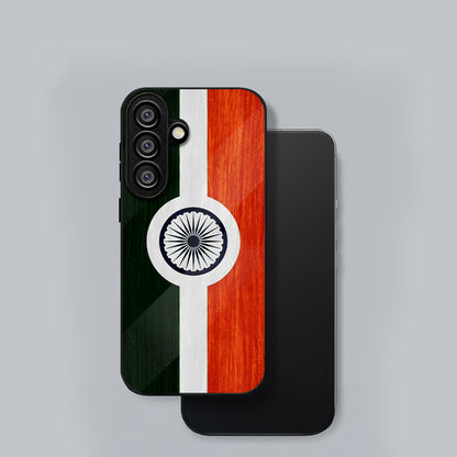 Samsung Galaxy A36 5G Premium Acrylic Shockproof Glass Back Case (India Pride)