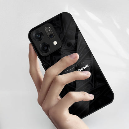 Oppo Reno 14 5G Premium Acrylic Shockproof Glass Back Case (Get It Done)