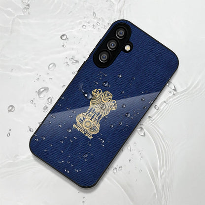 Samsung Galaxy A36 5G Premium Acrylic Shockproof Glass Back Case (Nation Pride)