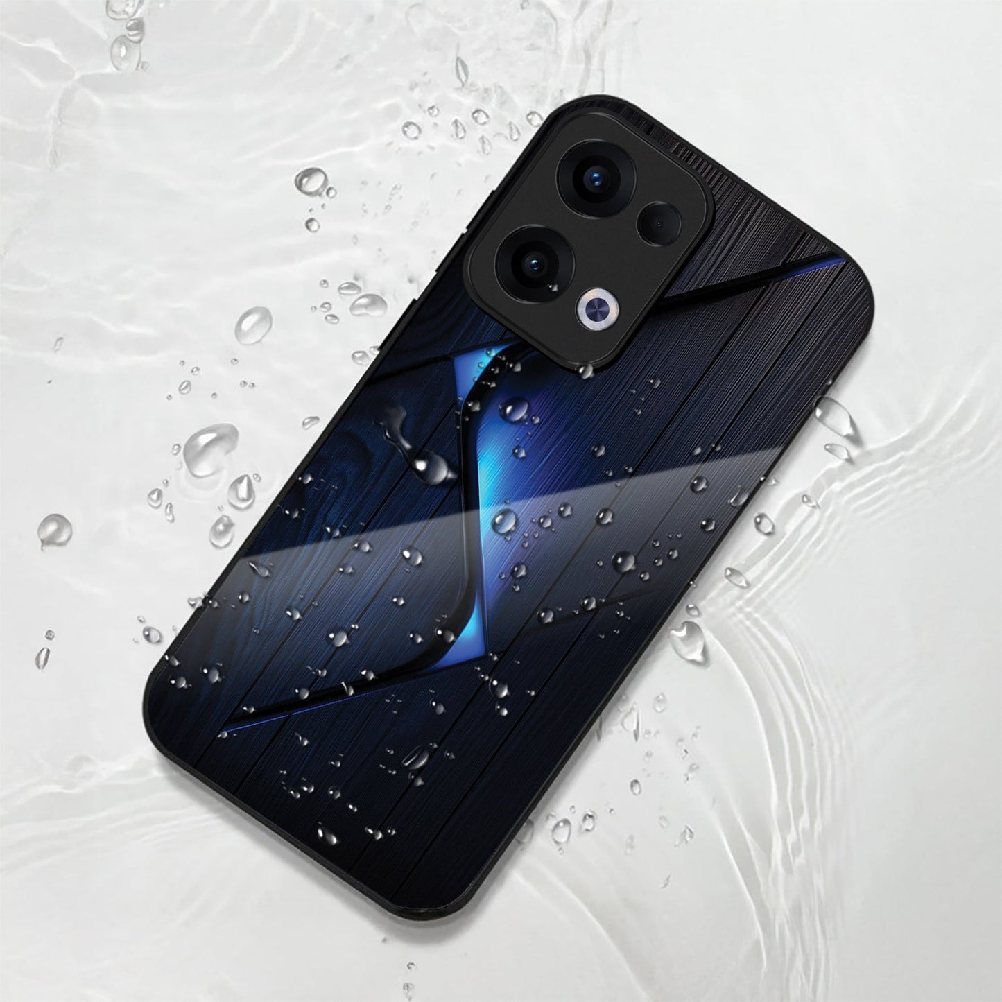 Oppo Reno 13 5G Premium Acrylic Shockproof Glass Back Case (ShadowX)