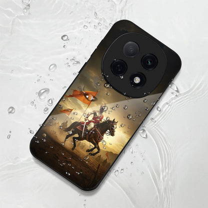 OPPO F29 Pro 5G Premium Acrylic Shockproof Glass Back Case (Maratha Pride)