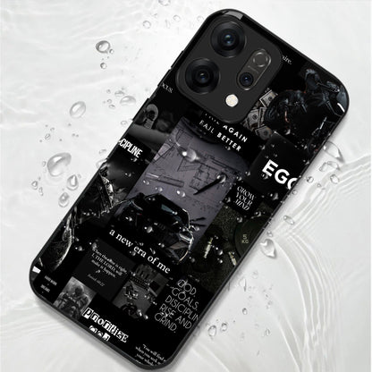 Oppo Reno 14 5G Premium Acrylic Shockproof Glass Back Case (New Era)