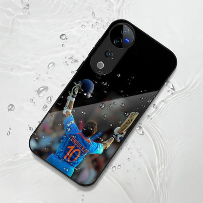Vivo V40 Pro 5G Premium Acrylic Shockproof Glass Back Case (Tendulkar)