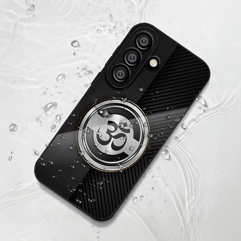 Samsung Galaxy A36 5G Premium Acrylic Shockproof Glass Back Case (OM)