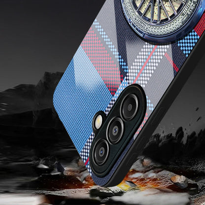 Samsung Galaxy A56 5G Premium Stress Buster Wheel Grid Pattern Back Case