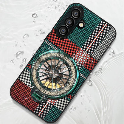 Samsung Galaxy A36 5G Premium Stress Buster Wheel Grid Pattern Back Case