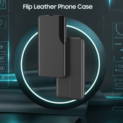 Vivo V30 Pro 5G Luxury Half Window Leather Flip Case