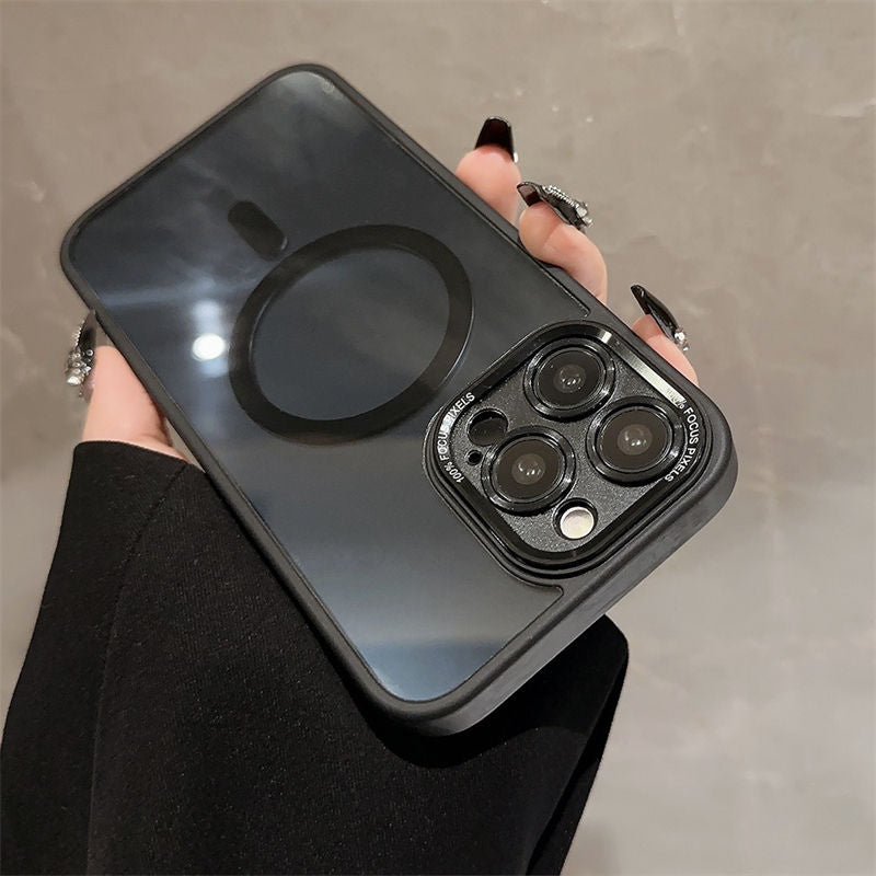 Magnetic Suction New High-end Feel Suitable for iPhone with Metal Lens