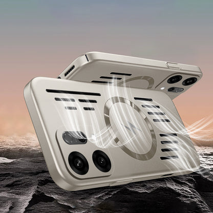 Oppo Reno 14 5G Rugged Metal Magsafe Anti-Scratch Back Case