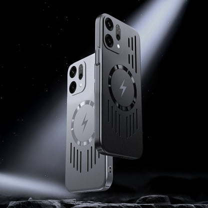 Oppo Reno 14 5G Rugged Metal Magsafe Anti-Scratch Back Case