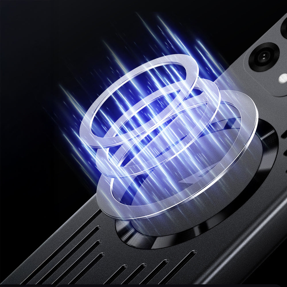 Oppo Reno 14 5G Rugged Metal Magsafe Anti-Scratch Back Case