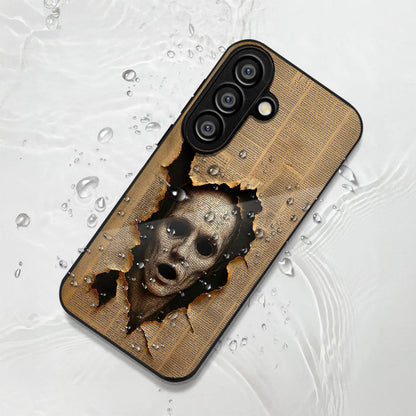Samsung Galaxy A36 5G Premium Acrylic Shockproof Glass Back Case (Horror Art)