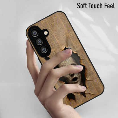 Samsung Galaxy A36 5G Premium Acrylic Shockproof Glass Back Case (Horror Art)