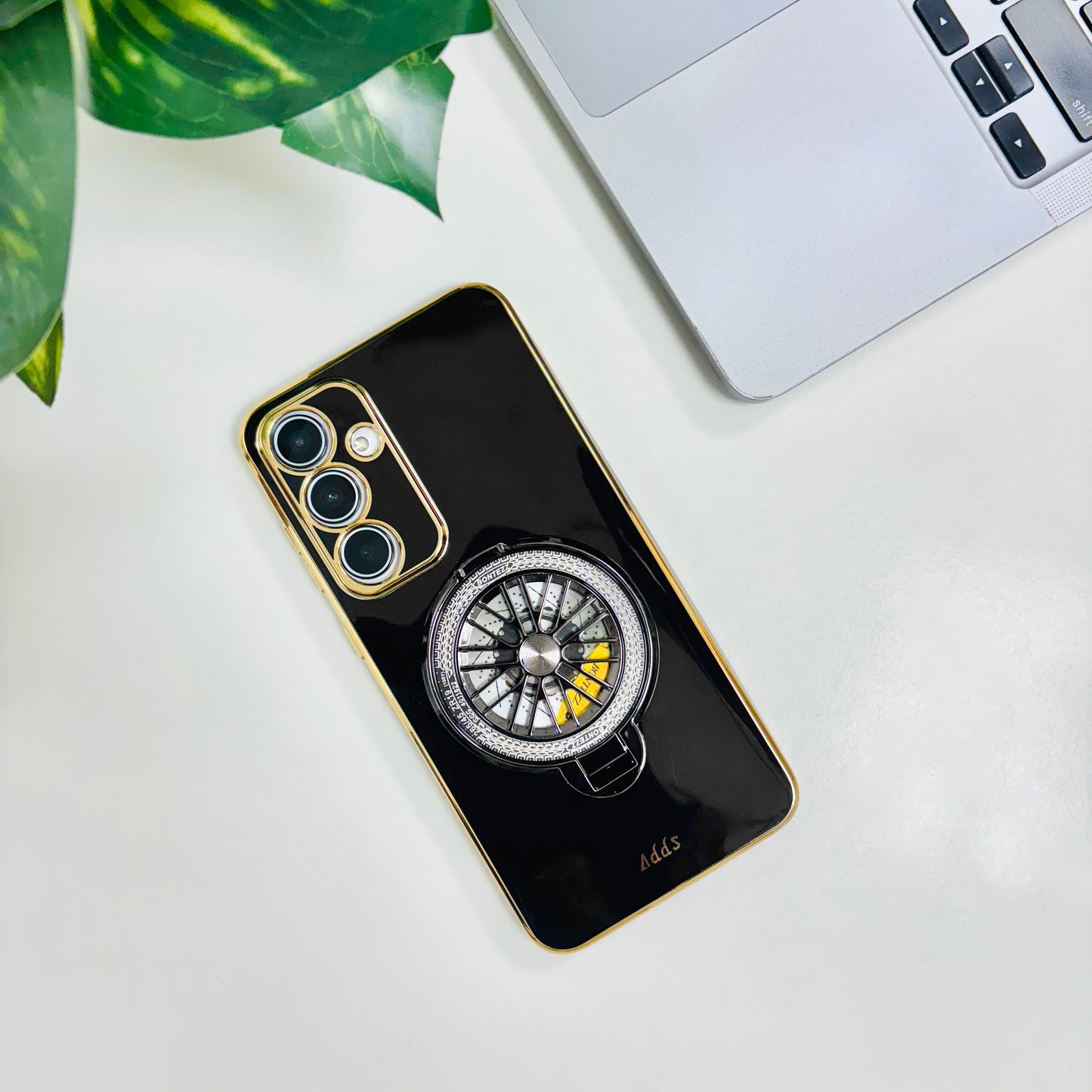Samsung Galaxy A55 5G Stress Buster Wheel Silicone Scratch Resistant Back Case