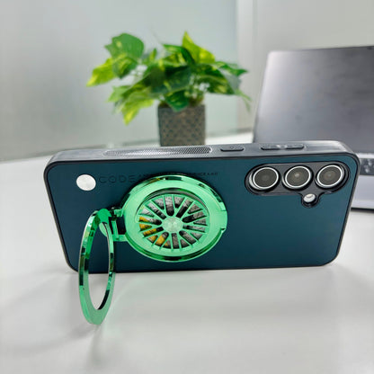 Samsung Galaxy A35 5G Stress Buster Wheel Soft Vegan Scratch Resistant Back Case