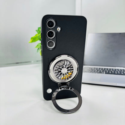 Samsung Galaxy A35 5G Stress Buster Wheel Soft Vegan Scratch Resistant Back Case