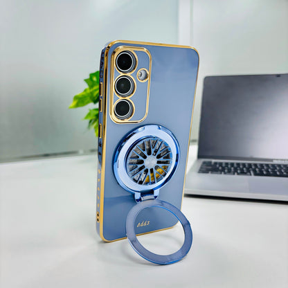 Samsung Galaxy A55 5G Stress Buster Wheel Silicone Scratch Resistant Back Case