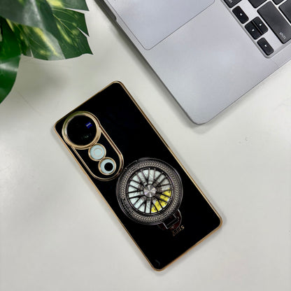 Vivo V40 Pro 5G Stress Buster Wheel Silicone Scratch Resistant Back Case