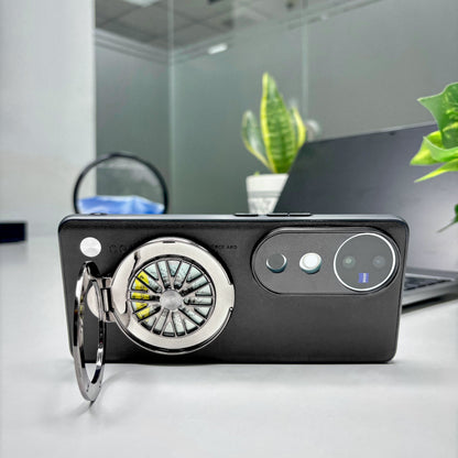 Vivo V40 5G Stress Buster Wheel Soft Vegan Scratch Resistant Back Case